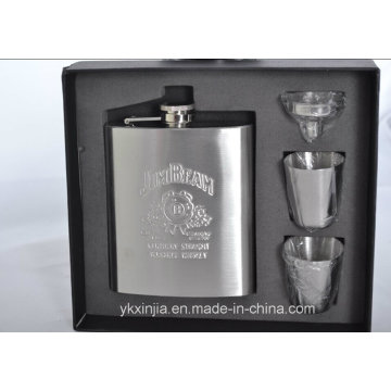 Flacon Hip + 6 oz + 2 tasses + 1 entonnoir